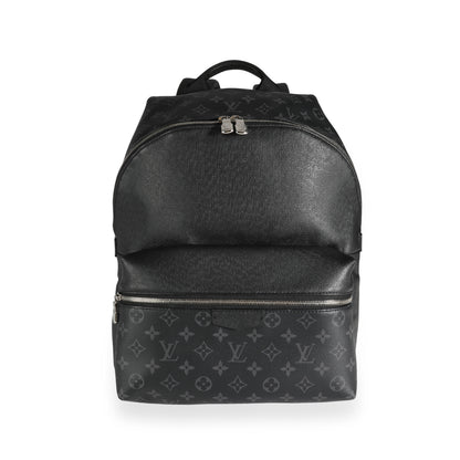 Louis Vuitton Louis Vuitton Black Monogram Eclipse Canvas & Taiga Leather Discovery Backpack
