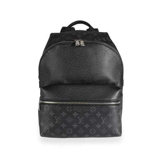 Louis Vuitton Louis Vuitton Black Monogram Eclipse Canvas & Taiga Leather Discovery Backpack