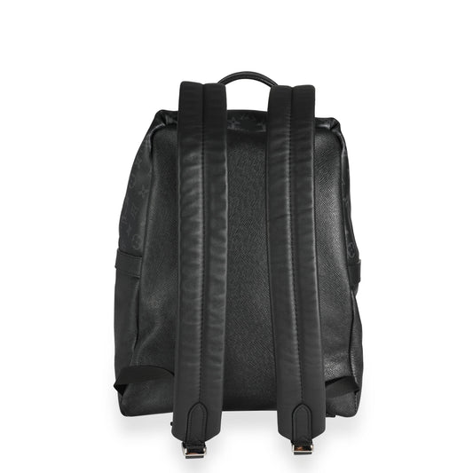 Louis Vuitton Louis Vuitton Black Monogram Eclipse Canvas & Taiga Leather Discovery Backpack