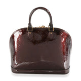Louis Vuitton Louis Vuitton Amarante Monogram Vernis Alma GM