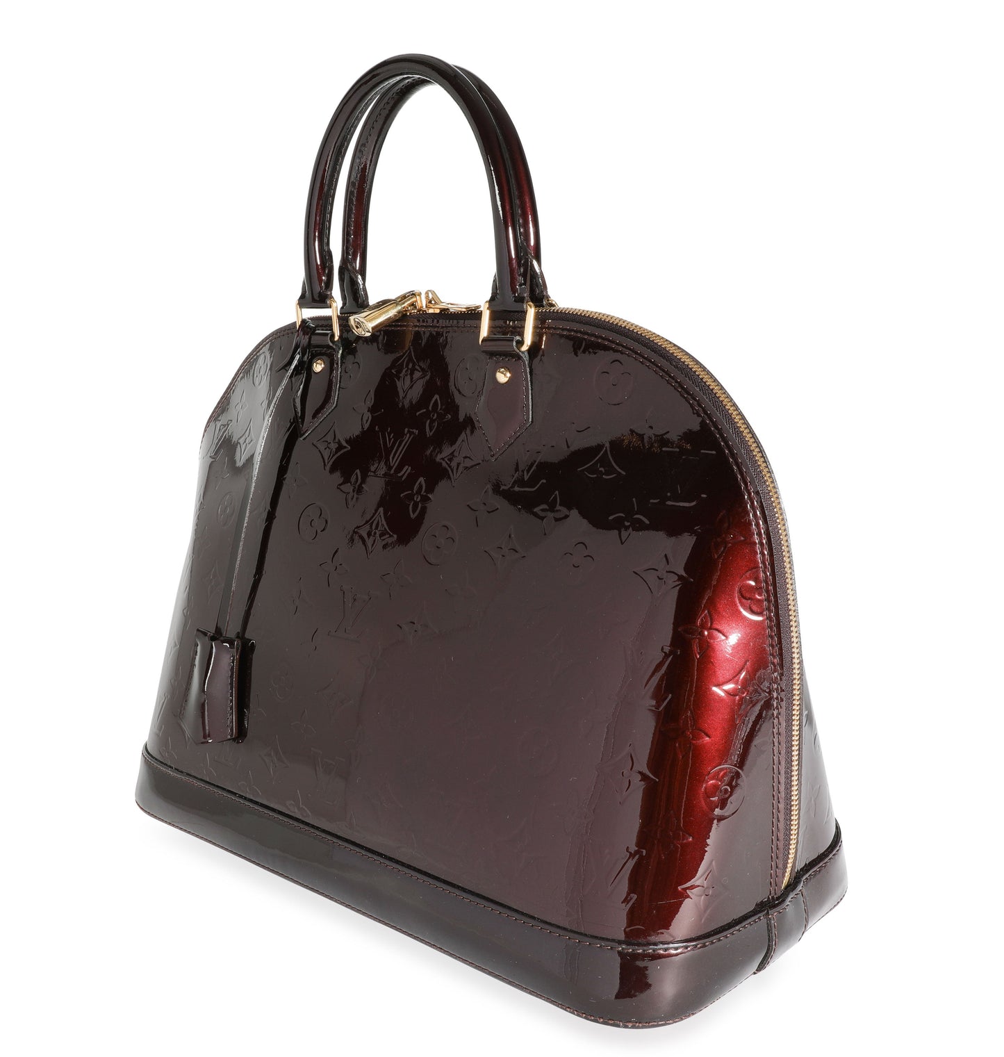 Louis Vuitton Louis Vuitton Amarante Monogram Vernis Alma GM