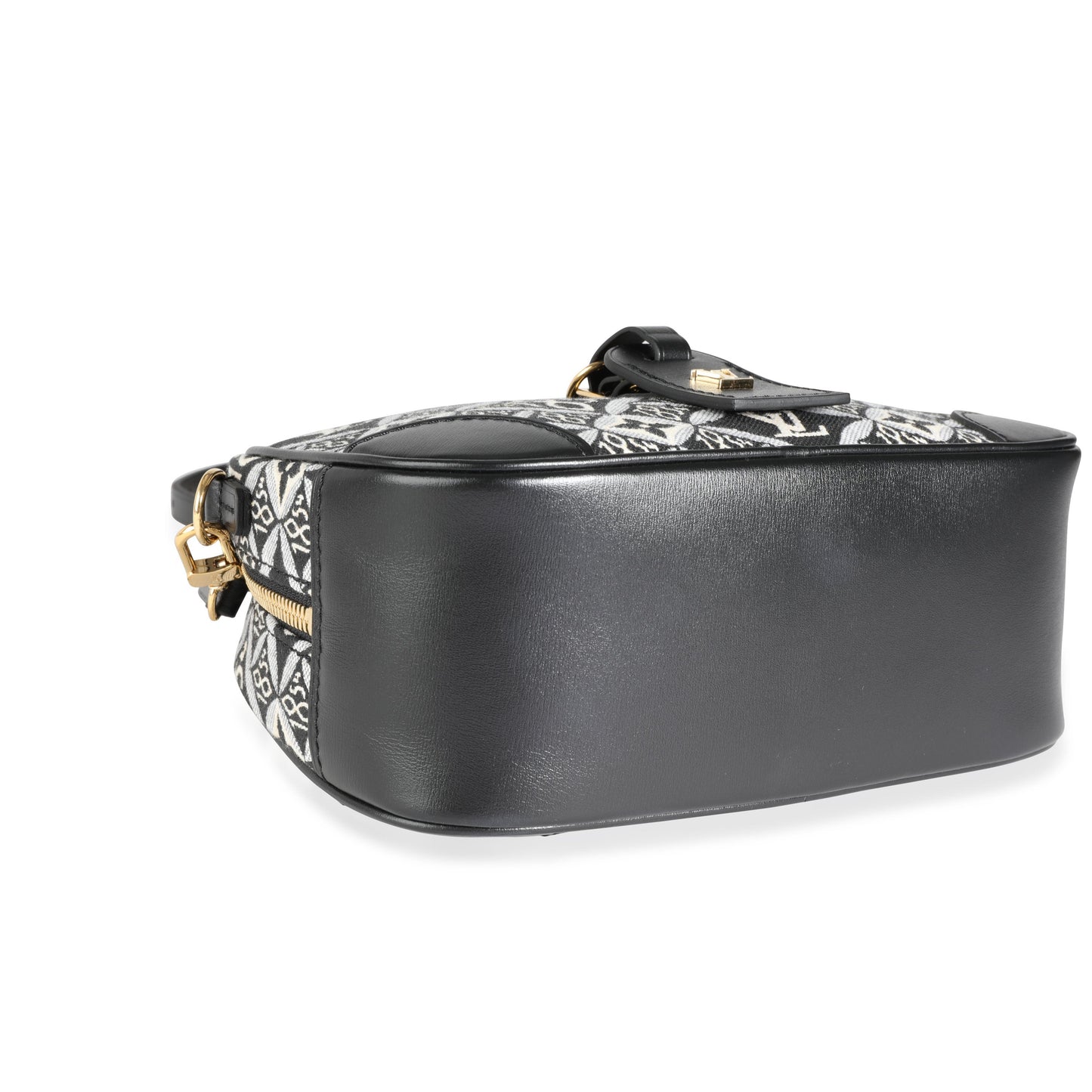 Louis Vuitton Louis Vuitton Black Jacquard Since 1854 Deauville Mini Camera Bag