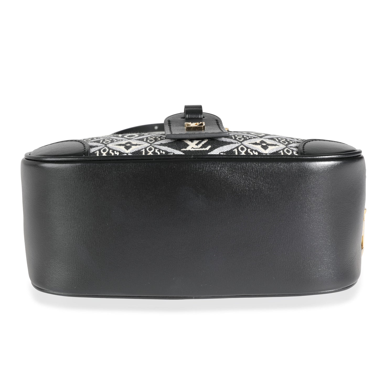 Louis Vuitton Louis Vuitton Black Jacquard Since 1854 Deauville Mini Camera Bag