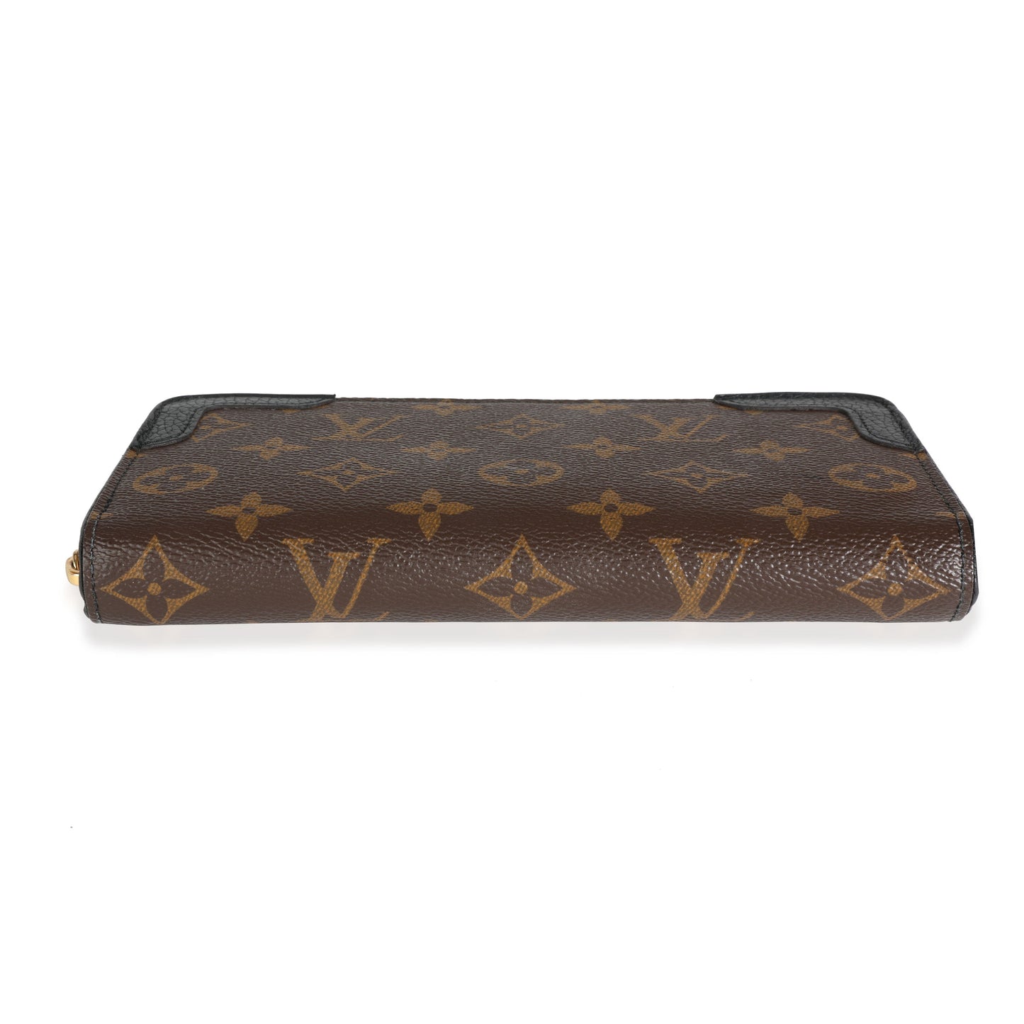 Louis Vuitton Louis Vuitton Monogram Canvas & Black Leather Zippy Retiro Wallet