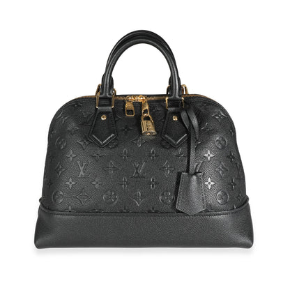 Louis Vuitton Louis Vuitton Black Monogram Empreinte Neo Alma PM