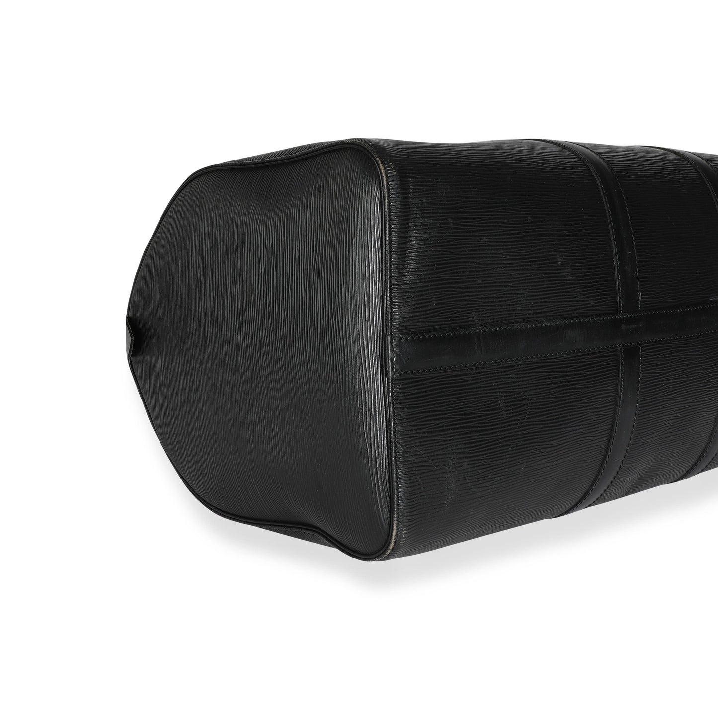 Louis Vuitton Louis Vuitton Black Epi Leather Keepall 50