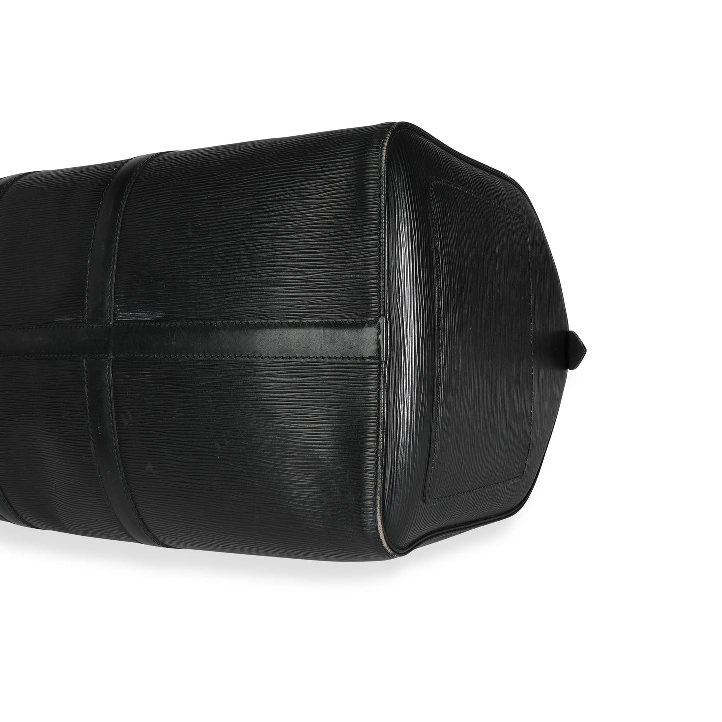 Louis Vuitton Louis Vuitton Black Epi Leather Keepall 50