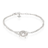 Louis Vuitton Louis Vuitton  Empreinte Chain Bracelet in 18k White Gold