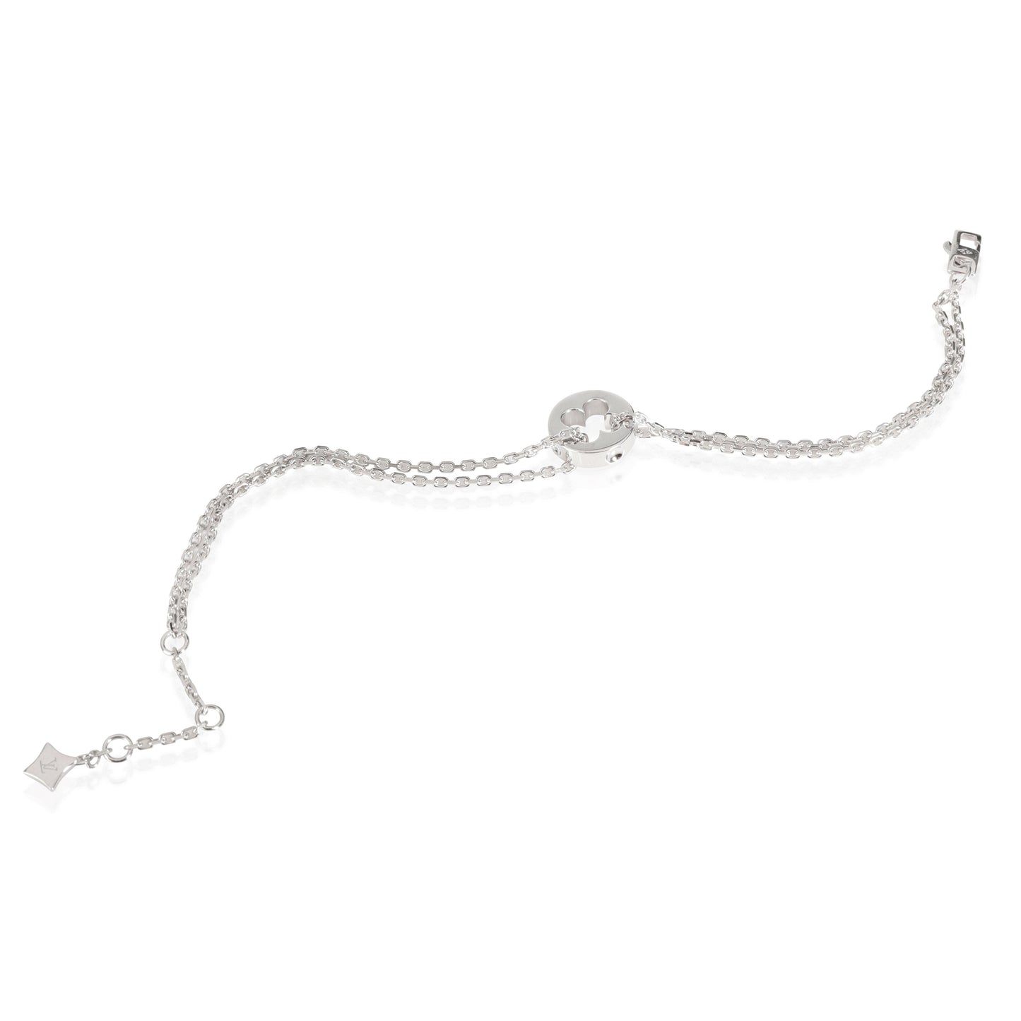 Louis Vuitton Louis Vuitton  Empreinte Chain Bracelet in 18k White Gold