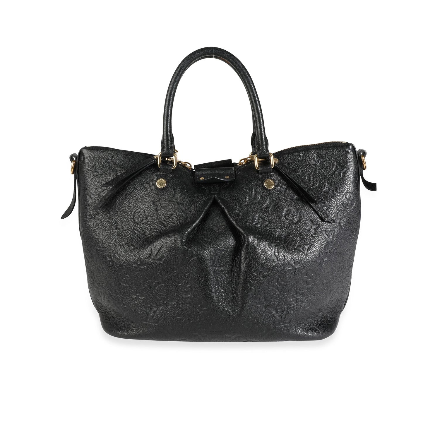 Louis Vuitton Louis Vuitton Black Monogram Empreinte Mazarine MM