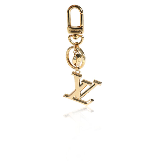 Louis Vuitton Louis Vuitton Gold Facettes Bag Charm & Key Holder