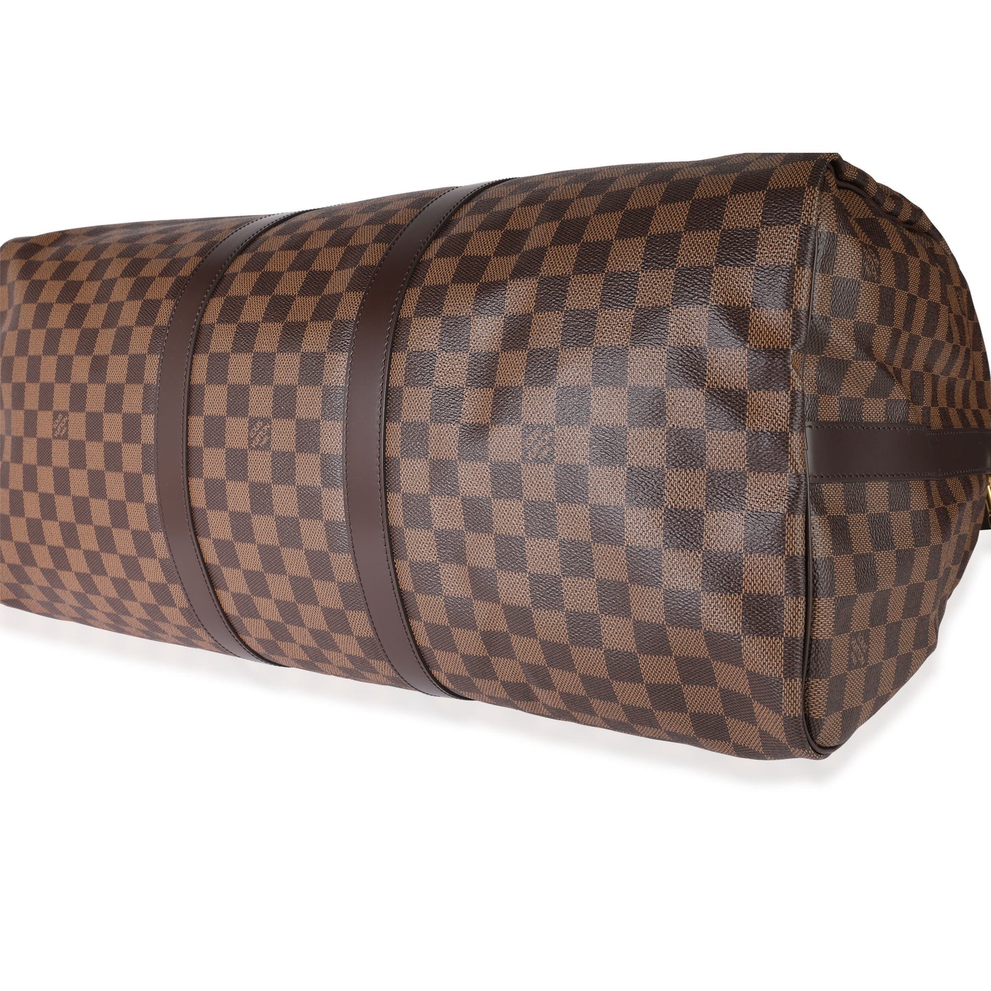 Louis Vuitton Louis Vuitton Damier Ebene Canvas Keepall Bandoulière 55