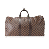 Louis Vuitton Louis Vuitton Damier Ebene Canvas Keepall Bandoulière 55