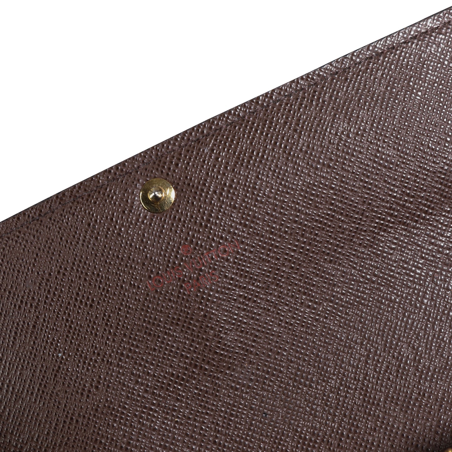 Louis Vuitton Louis Vuitton Damier Ebene Canvas Sarah Wallet