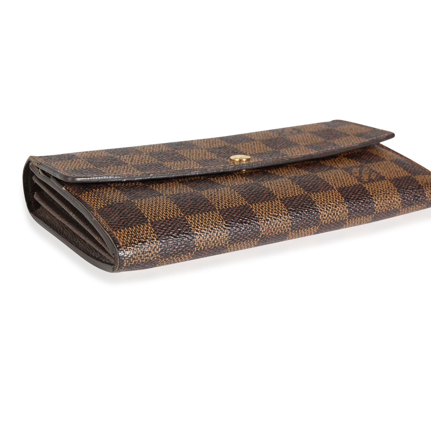 Louis Vuitton Louis Vuitton Damier Ebene Canvas Sarah Wallet