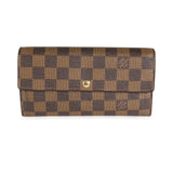 Louis Vuitton Louis Vuitton Damier Ebene Canvas Sarah Wallet
