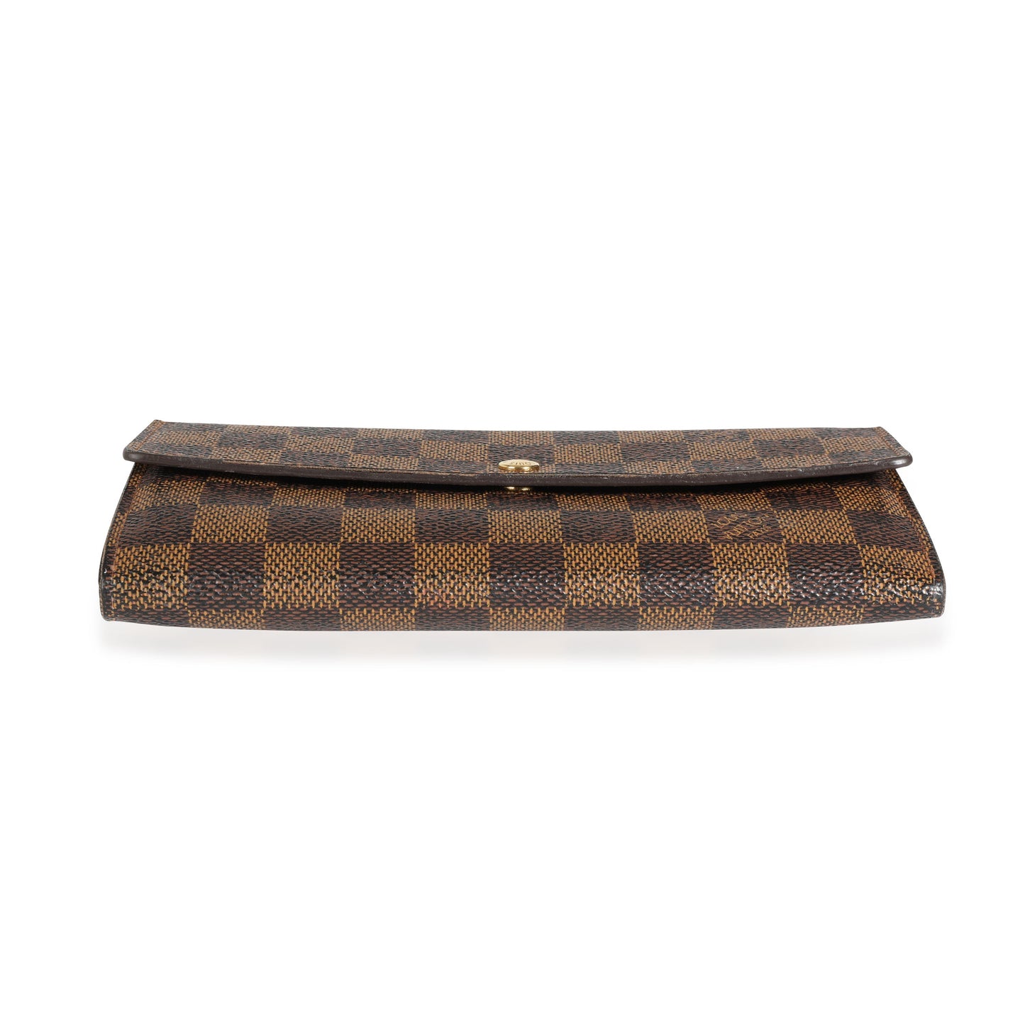 Louis Vuitton Louis Vuitton Damier Ebene Canvas Sarah Wallet