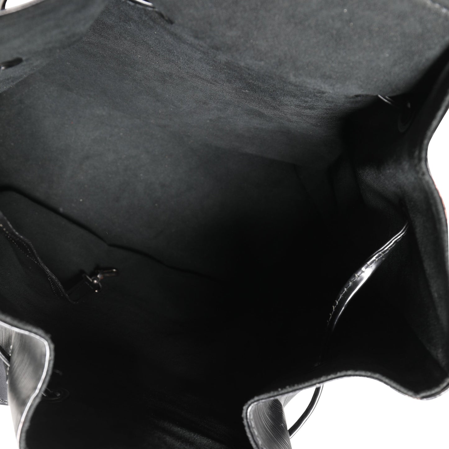 Louis Vuitton Louis Vuitton   Black Epi Leather Sac a Dos Drawstring Sling Backpack