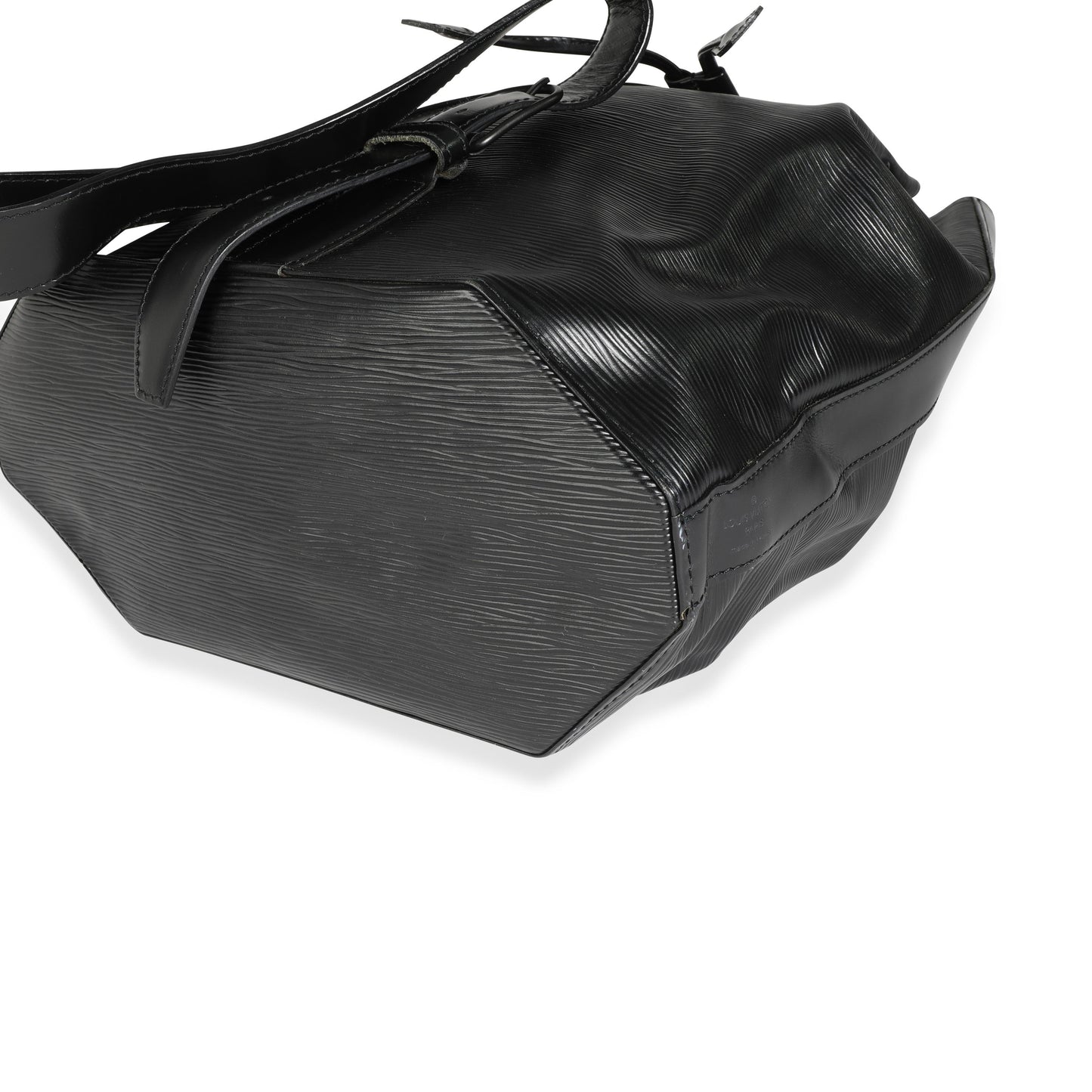 Louis Vuitton Louis Vuitton   Black Epi Leather Sac a Dos Drawstring Sling Backpack