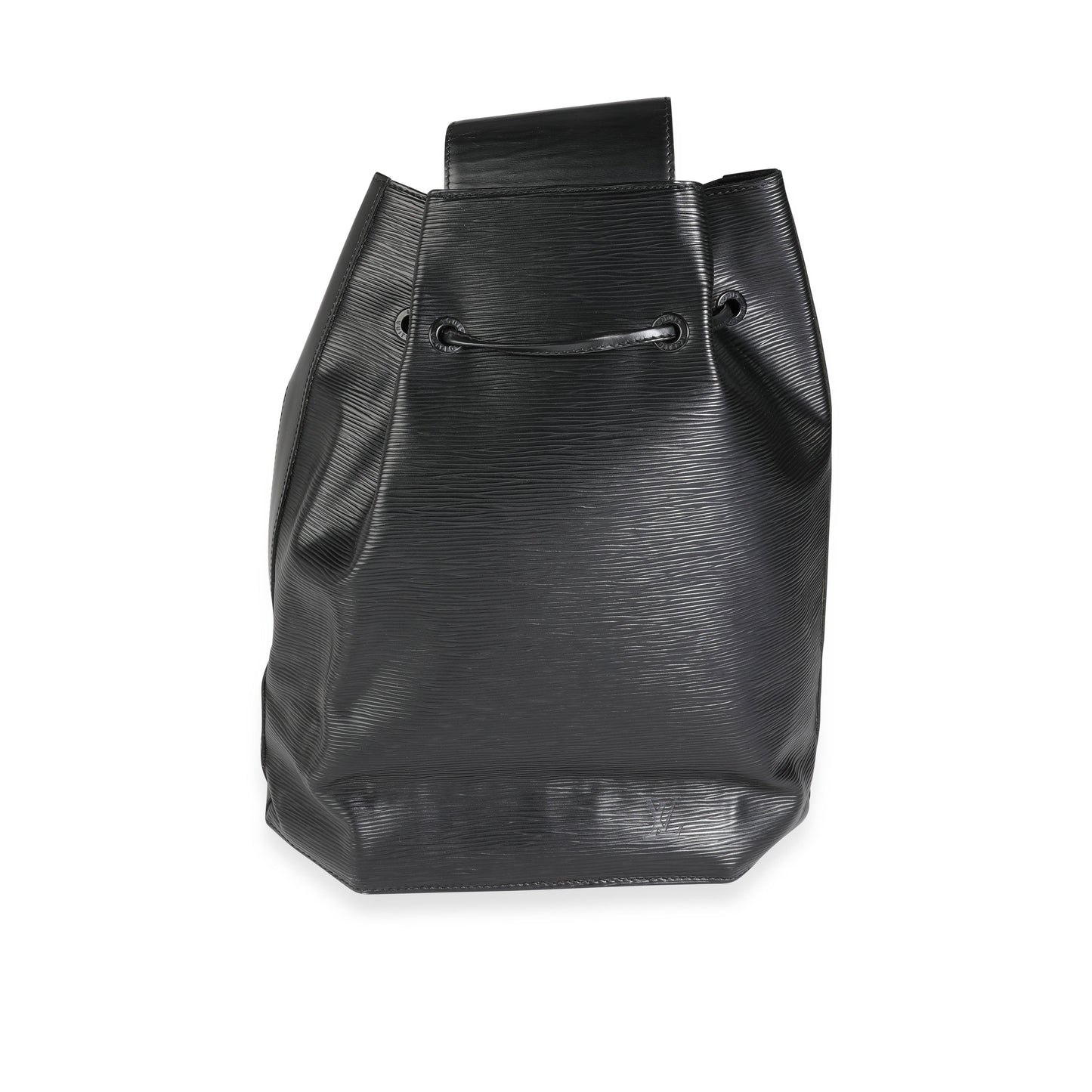 Louis Vuitton Louis Vuitton   Black Epi Leather Sac a Dos Drawstring Sling Backpack