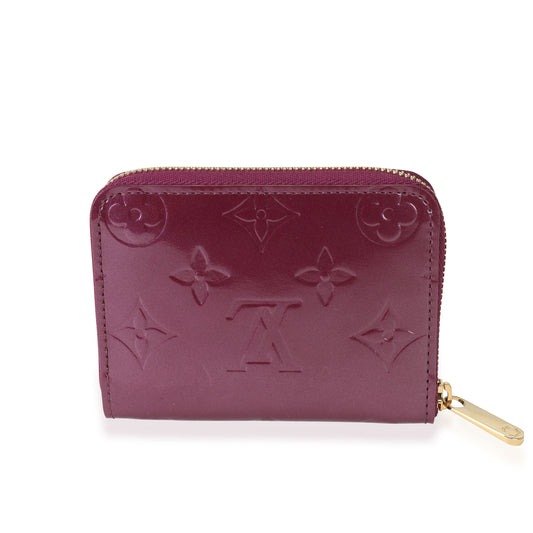 Louis Vuitton Louis Vuitton Violette Monogram Vernis Zippy Coin Purse