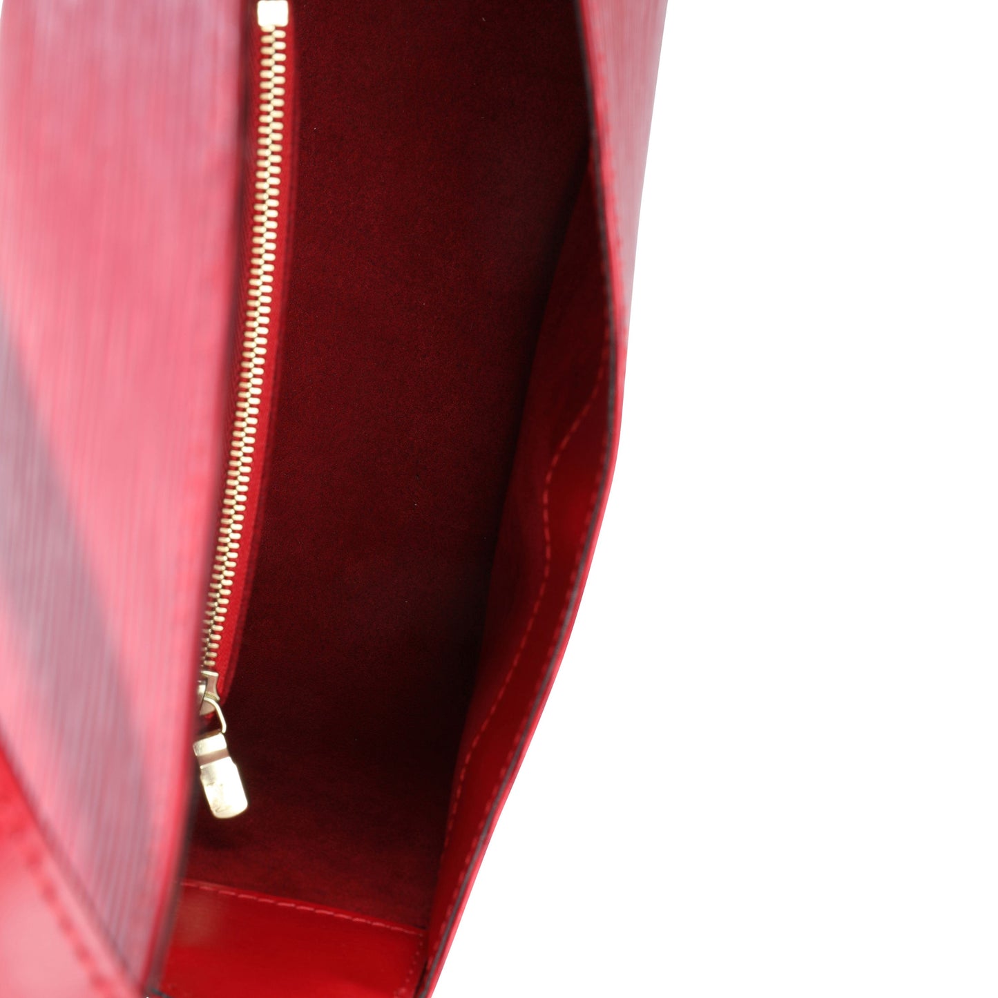 Louis Vuitton Louis Vuitton Rouge Epi Leather Buci Shoulder Bag