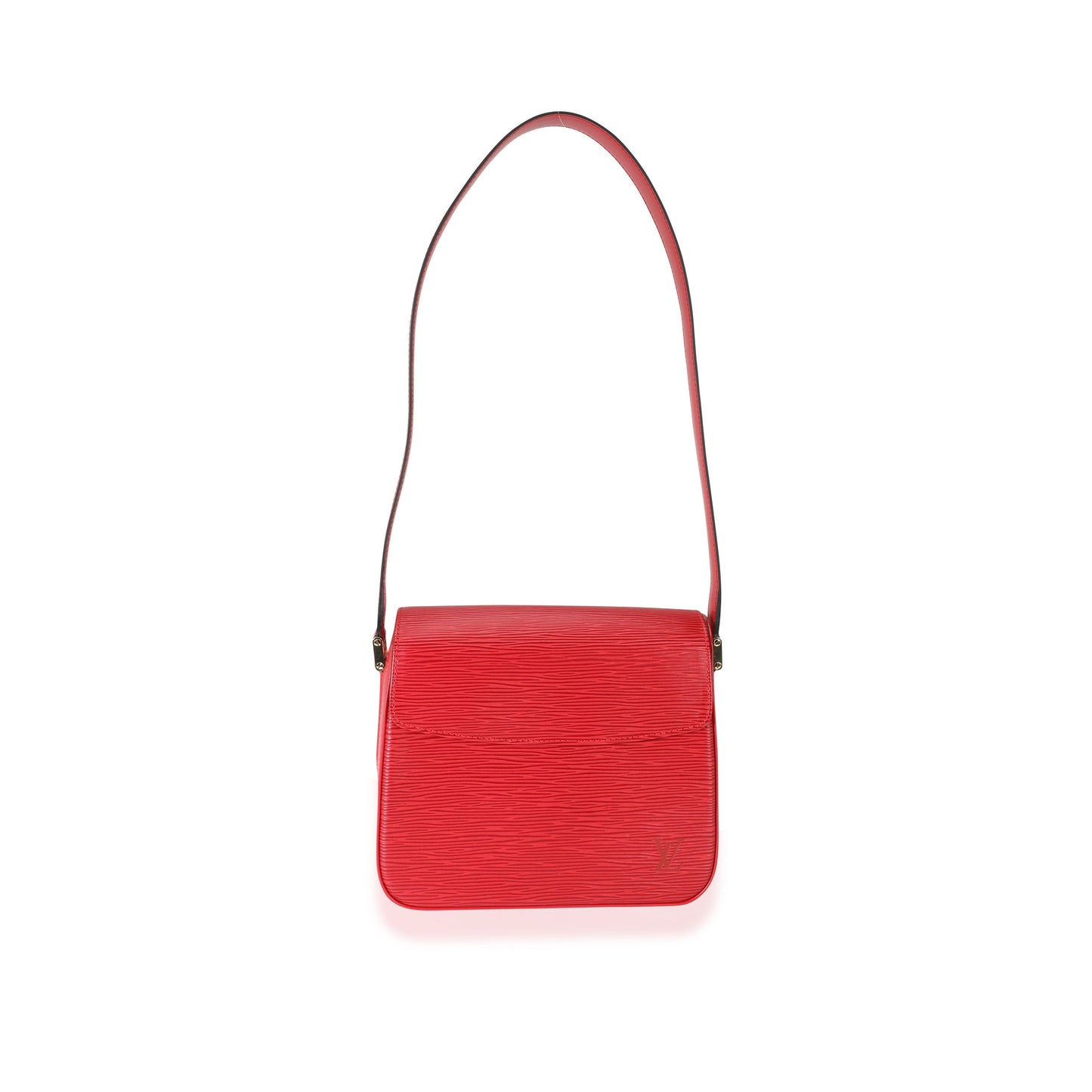 Louis Vuitton Louis Vuitton Rouge Epi Leather Buci Shoulder Bag