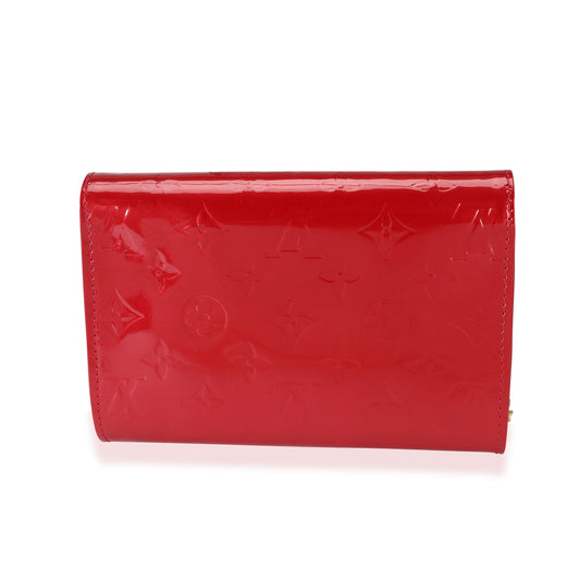 Louis Vuitton Louis Vuitton Pomme DAmour Monogram Vernis Bel Air Pochette