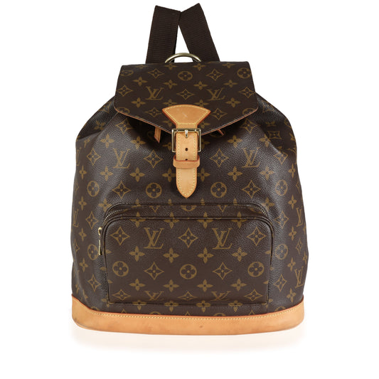 Louis Vuitton Louis Vuitton Monogram Canvas Montsouris GM