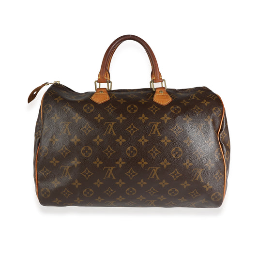 Louis Vuitton Louis Vuitton Monogram Canvas Speedy 35