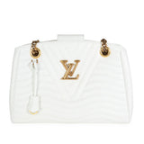 Louis Vuitton Louis Vuitton Snow Quilted Cowhide New Wave Chain Tote