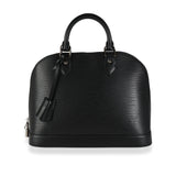 Louis Vuitton Louis Vuitton Black Epi Leather Alma PM