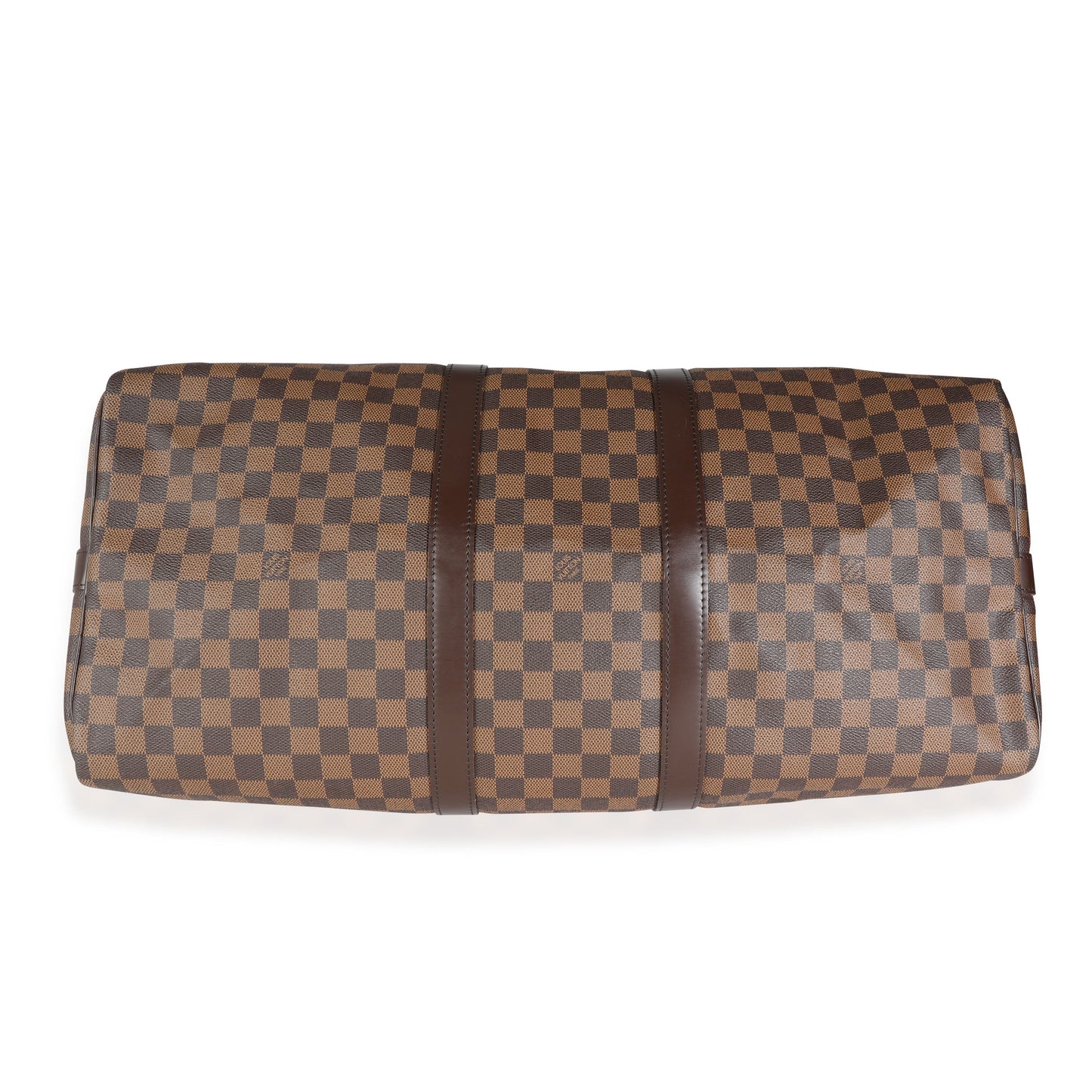 Louis Vuitton Louis Vuitton Damier Ebene Canvas Keepall Bandoulière 55