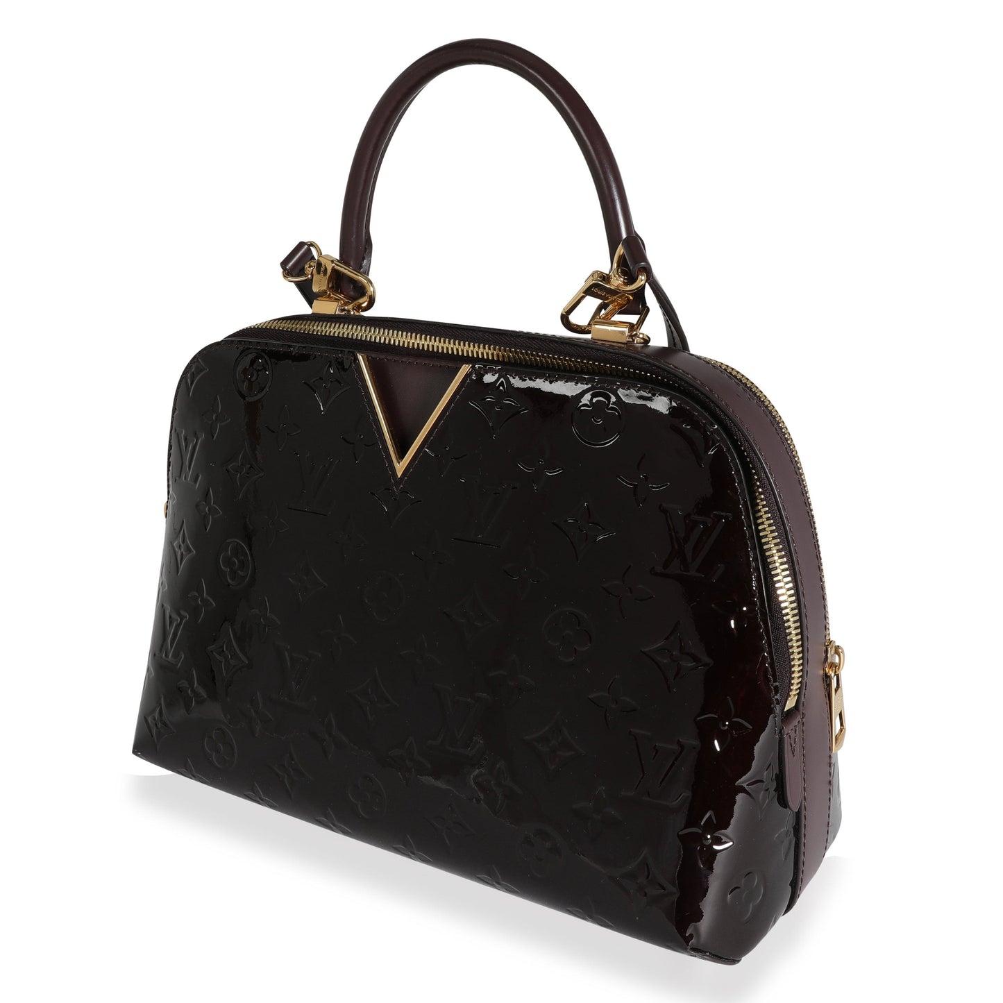 Louis Vuitton Louis Vuitton Amarante Monogram Vernis Melrose Bag