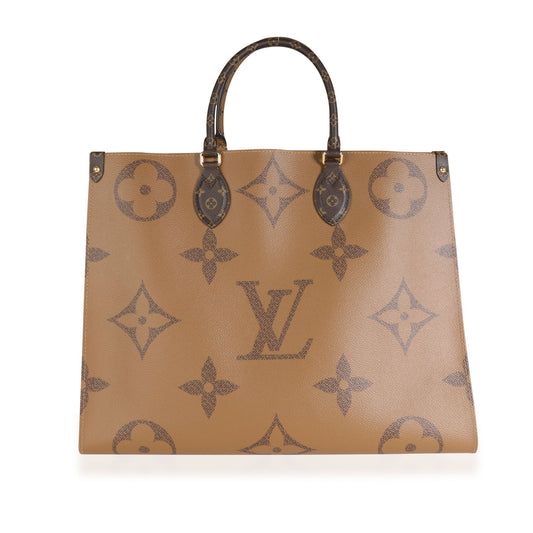Louis Vuitton Louis Vuitton Monogram & Monogram Reverse Canvas Onthego GM