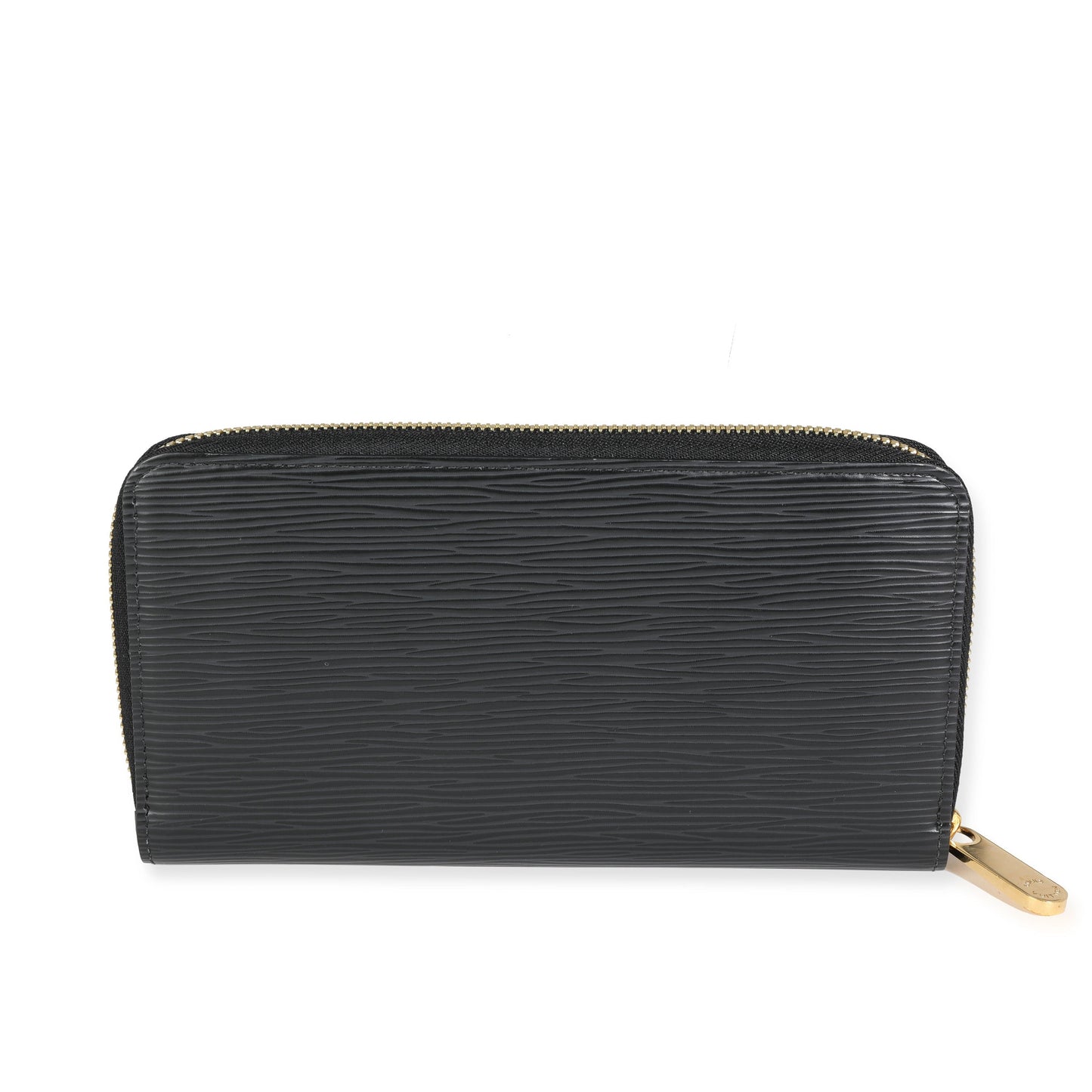 Louis Vuitton Louis Vuitton Black Epi Leather Zippy Wallet