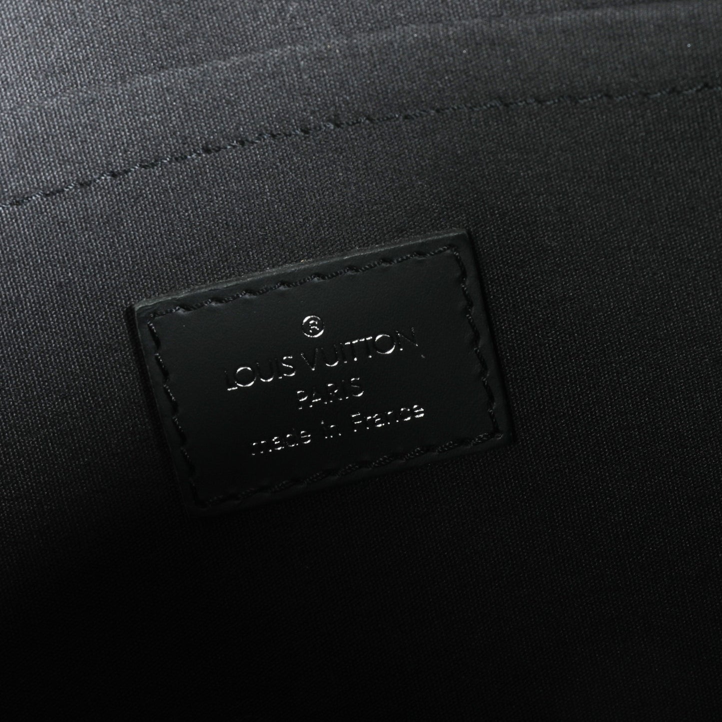 Louis Vuitton Louis Vuitton Black Epi Leather Segur MM