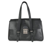 Louis Vuitton Louis Vuitton Black Epi Leather Segur MM