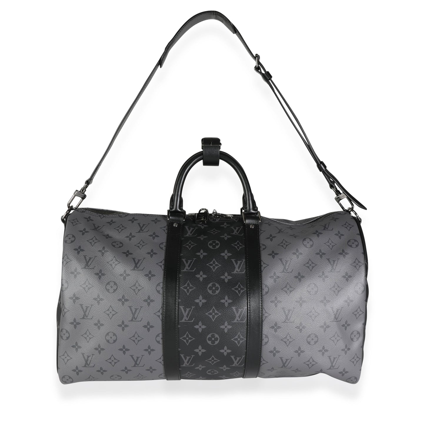 Louis Vuitton Louis Vuitton Reverse Monogram Eclipse Canvas Keepall Bandoulière 50
