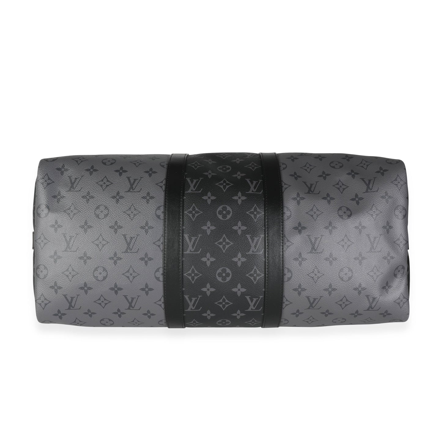 Louis Vuitton Louis Vuitton Reverse Monogram Eclipse Canvas Keepall Bandoulière 50
