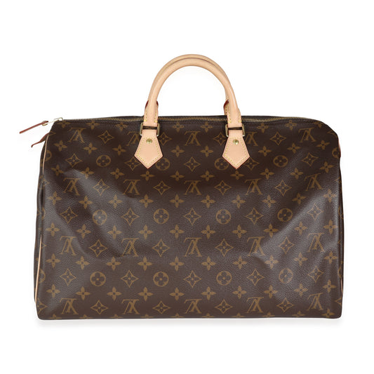 Louis Vuitton Louis Vuitton Monogram Canvas Speedy 40