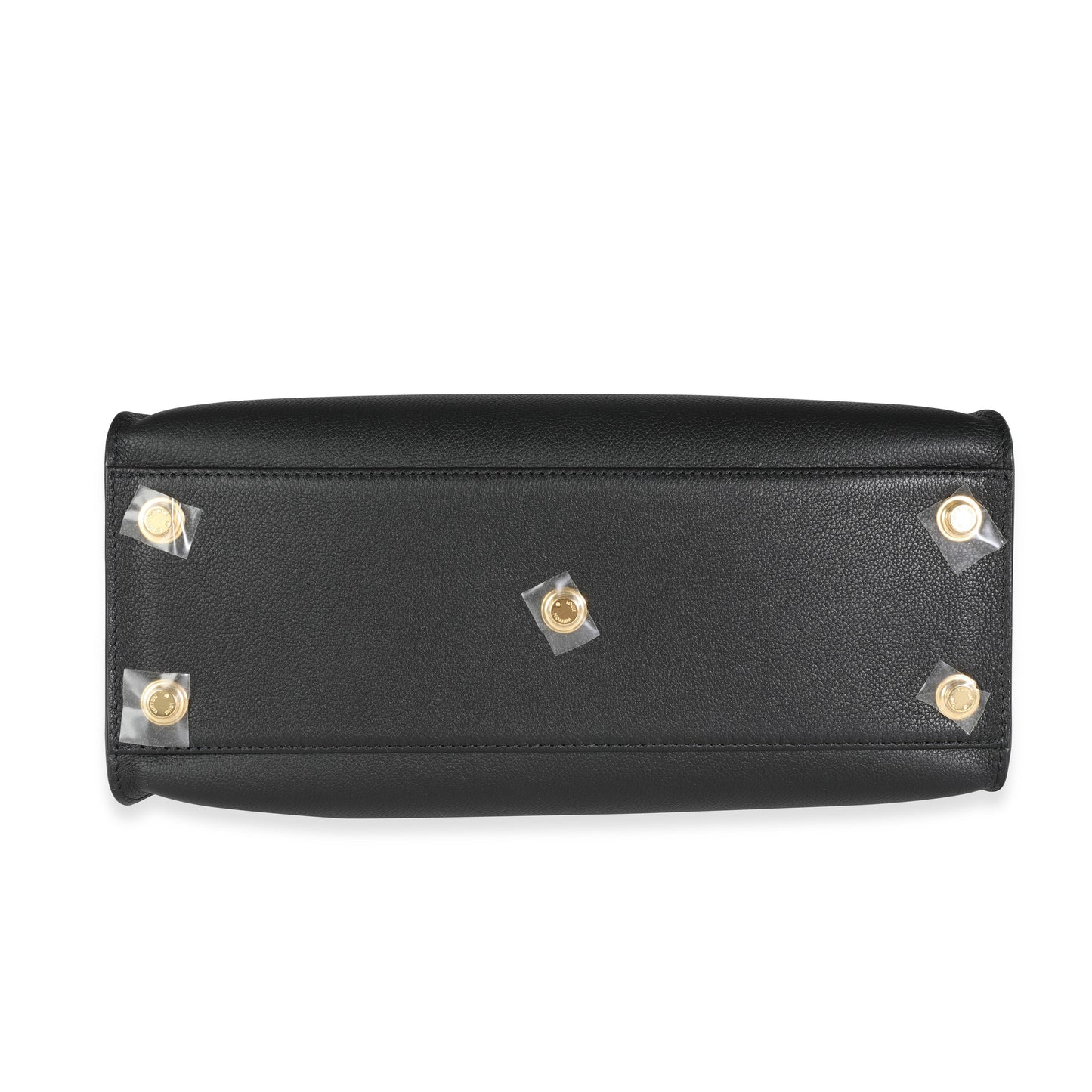 Louis Vuitton Louis Vuitton Black Leather and Tufted Monogram On My Side MM