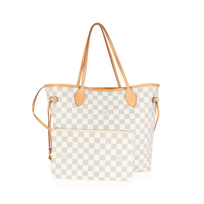 Louis Vuitton Louis Vuitton Damier Azur Neverfull MM