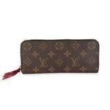 Louis Vuitton Louis Vuitton Monogram Canvas Clémence Wallet