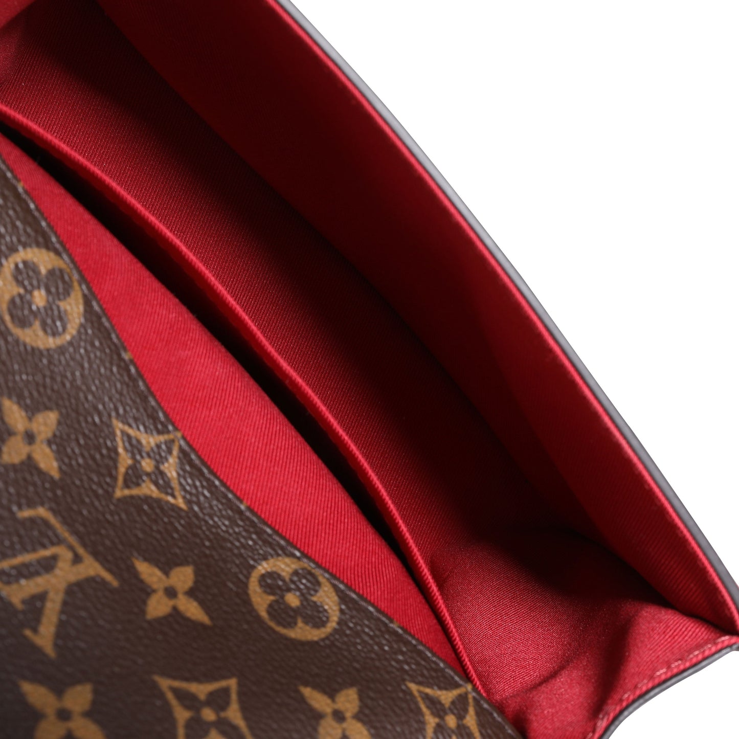 Louis Vuitton Louis Vuitton Scarlet Vernis & Monogram Canvas Cherrywood BB