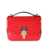 Louis Vuitton Louis Vuitton Scarlet Vernis & Monogram Canvas Cherrywood BB
