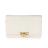 Chanel Gold Metallic Lizard Golden Class Wallet on Chain