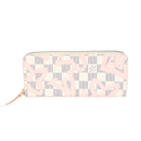 Louis Vuitton Louis Vuitton Damier Azur Tahitienne Clémence Wallet