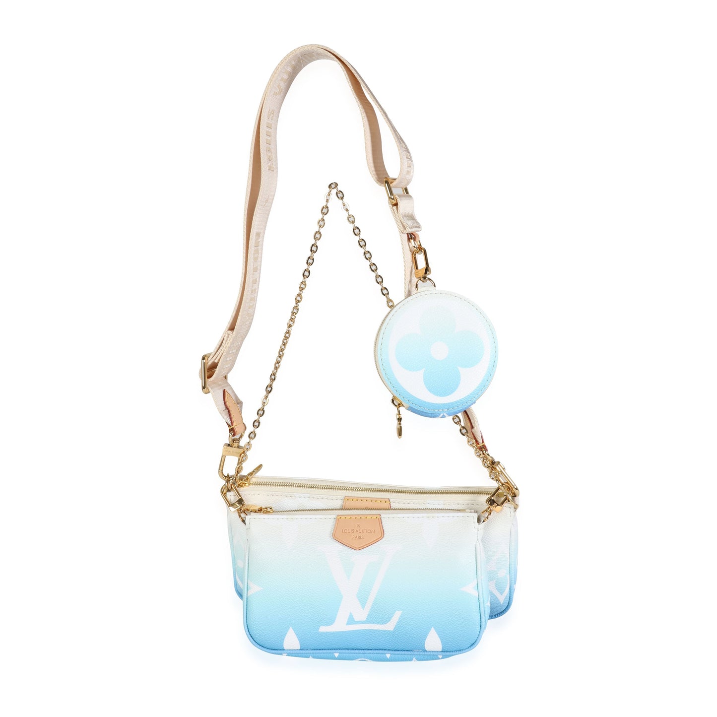 Louis Vuitton Louis Vuitton Blue Monogram Giant By The Pool Multi-Pochette Accessoires