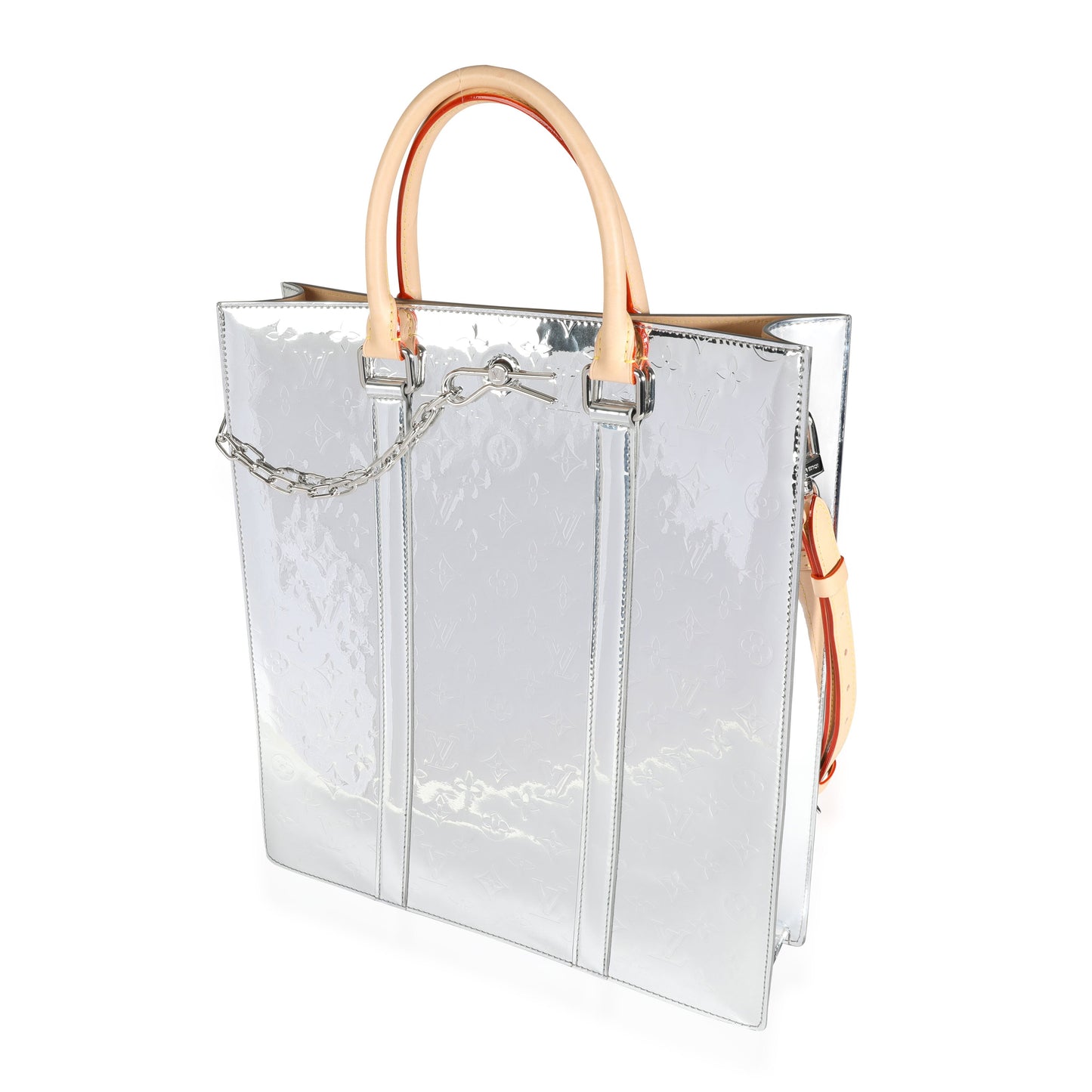 Louis Vuitton Limited Edition Monogram Mirror Coated Miroir Sac Plat